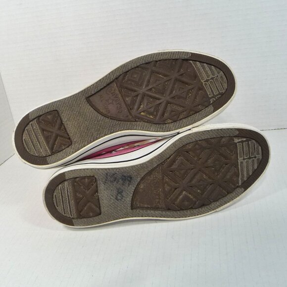 PINK CONVERSE HIGH TOPS SIZE 6 - Picture 9 of 13